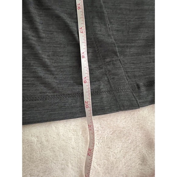 Layer8 Warm Up Hoodie Women's lightweight gray 1/2 zip kangaroo pocket Small - Picture 12 of 16